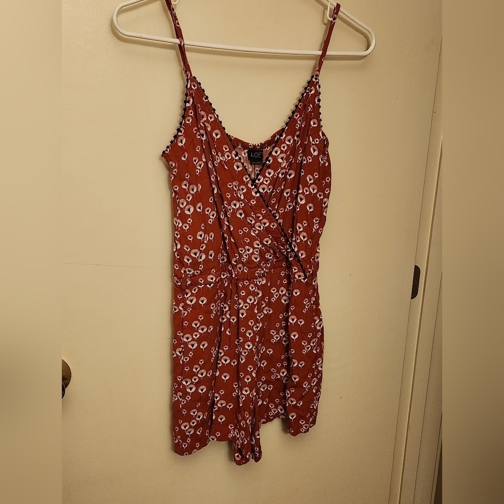 LOFT Floral romper size XSP